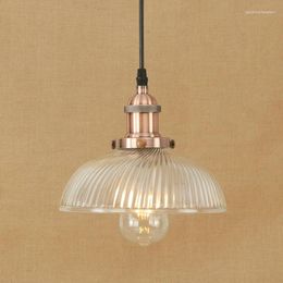 Pendant Lamps IWHD Iron Vintage Retro Hanging Lamp Style Loft Industrial Light LED Home Lighting Fixtures Kitchen Glass Iluminacion