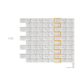 Wall Stickers Diy Self Adhensive 3D Brick Wall Stickers Living Decor Foam Waterproof Ering Wallpaper For Tv Background Kids Room 144 Dhzvx