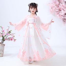 Stage Wear Children Fairy Costume Dance Performance Dresses Primary School Uniform Beautiful Dress Child Chinese National Flower Girl Kid
