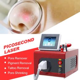 Laser Machine Tattoo Remover Picosecond Freckles eyebrows Removal 4 Wavelength NDYAG Q Switch salon SPA Beauty Equipment