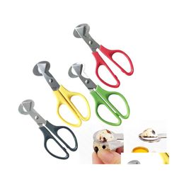 Egg Tools Tools Quail Small Egg Cutter Crack Pigeon Bottle Opener Kitchen Scissors Bird Tool Blade Cigar Shear Shell Inventory Whole Dhf72