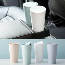 Interior Accessories Car Garbage Can Trash Home Room House Automobiles Dust Case Holder Organizer Bin Basket