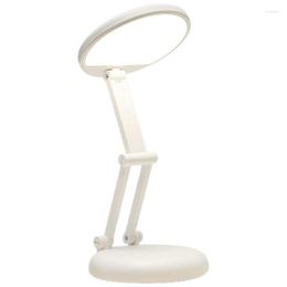 Table Lamps AT14 Folding LED Desk Lamp Portable Light Reading For Bedside Battery Operated Bedroom