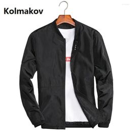 Men's Jackets Mens 2023 Spring Men's Thin Coats Male Casual Slim Fit Good Quality Bomber Jacket Overcoat Full Size M-5XL