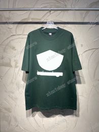 xinxinbuy Men designer Tee t shirt paris spring letters Embroidery short sleeve cotton women green white black grey XS-2XL