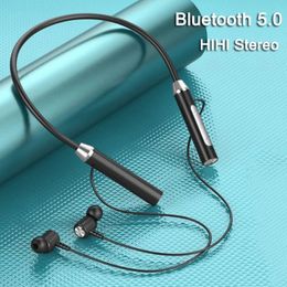 Wireless Headphones Bluetooth Neckband Magnetic Earphones Sport Running Earbuds Waterproof Bluetooth 5.0 Headset With Mic B1
