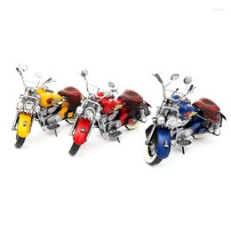 Jewelry Pouches 3D Handmade Iron Material Motorbike Model Cafe Bar Ornament Motorcycle Decoration Birthday Gift Car Toy Home