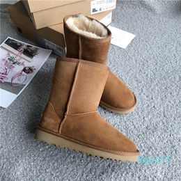 Stivali da neve da donna Australia Classic Uomo Stivaletti Tazz Shoes Fur Slides funziona Mini Platform Boot Slies Tasman