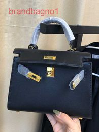 Herme Kely Designer Borse per Women Online Store Bag Mini Second Generation Hand Fashion High Sense Messenger a spalla