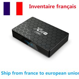 Ship from france X98H PRO TV BOX Android 12 OS 2G 16G 4GB 32G WIFI6 1000M LAN WIFI6 BT5.0 Allwinner H618 4K