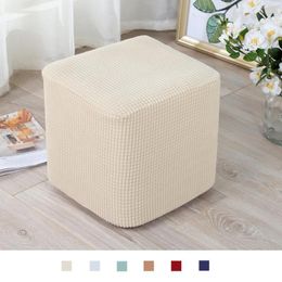 Chair Covers Pouffe Protective Polyester Cover With Elastic Furniture