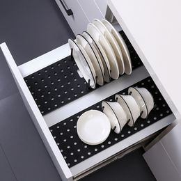 Other Kitchen Storage Organisation Shelf Organiser Telescopic Dish Plate Drying Rack Bowl Pot Lid Holder Adjustable 221205