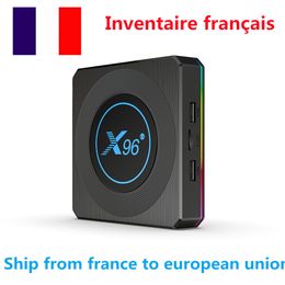 Ship from FRANCE X96 X4 TV BOX Android 11 Amlogic S905X4 4GB 32GB Quad Core 2.4G/5G WIFI BT4.1 8K Media Player 1000M LAN