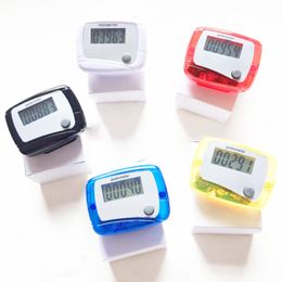 Household Sundries Simple and practical single function pedometer Back clip Outdoor sports gift LK393