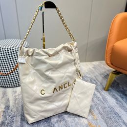 Designer bags Handbags Tote bag Chain Bagss Beach Women Fashion Knitting Purse Shoulder Large capacity Canvas Shopping bag85s