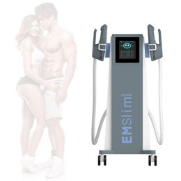 Muscle Stimulator electromagnetic shaping EMslim nova HI-EMT NEO with RF Muscle Trainer slimming machine 2/4 handles for arms and thigh fat burning beauty equipment