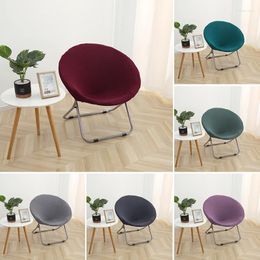 Chair Covers Stretch Moon Cover Round Saucer Washable Removable Seat Protector Bar Office Case