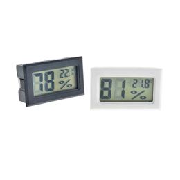 Mini Digital LCD Environment Thermometer Hygrometer Humidity Temperature Meter In room refrigerator icebox