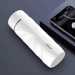 sex toy massager Full automatic Aeroplane cup male masturbator electric telescopic sucking shock adult products