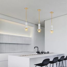 Pendant Lamps Nordic Luxury Led Crystal Light Bedroom Bedside Loft Lighting Decor Lamp Modern Living Dining Room Interior Hanging