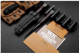 WK3 Tactical Fixed Blade Knife PICK Pocket Kitchen Knives Rescue Utility EDC Tools
