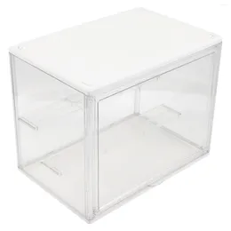 Storage Boxes Stackable Convenient Transparent Exhibition Collection Box Artwork Display Model