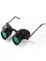 10 -кратное телескоп Низкий легкий вид ночного видения Зеленая пленка бинокль 10x34 мм оперные рыболовные очки футбольные игры 9064981