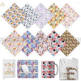 Window Stickers Lucky Goddness Infusible Transfer Ink Sheet 12"x12" Graffiti Sublimation Paper For T-Shirts Cup Coasters Mug