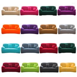 Chair Covers 2022 Custom Sofa Sets Pure Color High Elasticity Trend