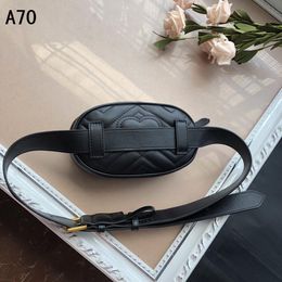 Belt bag fanny pack Waist bags Wallets Purse Designers luxurys Real Leather Marmont Women Shoulder Bag Fashion fannypack Bags Cros276r