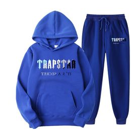 Men's Tracksuits TRAPSTAR 'S Sets Hoodie Sweatpants Woman Tracksuit 2 Pieces Jogging Homme Hip-Hop Fleece Streetwear Clothing 221207