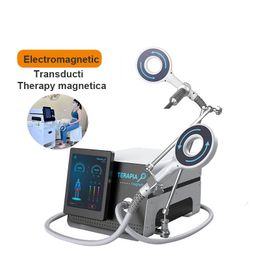 Electromagnetic Pulse Reduce Pain Physiotherapy Machine Extracorporeal Magneto Transduction Magnetic Therapy For Degenerative Joint Diseases Sport Injuries