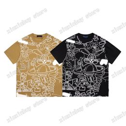 xinxinbuy Men designer Tee t shirt paris California Rabbit pattern print short sleeve cotton women Apricot white black XS-XL