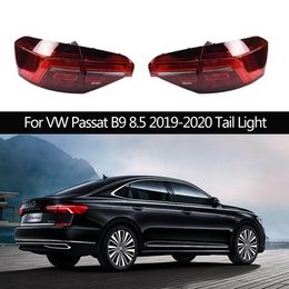 Car Taillight Rear Lamp Dynamic Streamer Turn Signal Fog Reverse Parking Running Lights For VW Passat B9 8.5 LED Tail Light Assembly