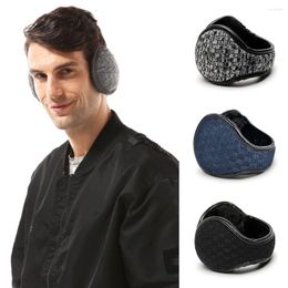 Berets Winter Ear Muffs Warm Earflaps Cosy Earmuffs Plush Soft Warmer Outdoor Cover For Men Women Casual