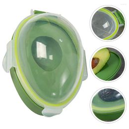 Storage Bottles Avocado Keeper Saver Container Holder Fruit Fridgevegetable Refrigerator Fresh Silicone Box Organizersavers