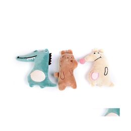 Cat Toys Pets Plaything Crocodile Muppet Doll Kangaroo Interesting Bear Toy Plush Cat Peppermint Fashion Toys Pet Supplies 1 8Cw K2 Dhkef