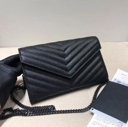 2022 Kette Luxus Designer Taschen Messenger Handtaschen Mode Hohe Qualität Geldbörse Dame Thread Frauen Geldbörsen Hobo Geldbörsen