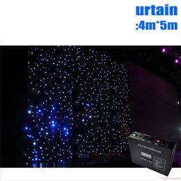 Star Curtain Coloured Stage Backdrop LED Star Cloth for Wedding Decoration 90V240V with DMX Controller