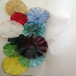 Wall Lamp Home Or El Decor Hand Blown Murano Glass Plates For Weddings