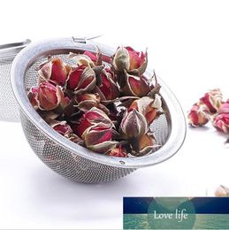 304 Stainless Steel Tea Strainer Tea Pot Infuser Mesh Ball Philtre With Chain Maker Tools Drinkware factory