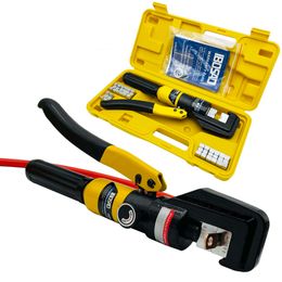 Hydraulic Crimping Tool Cable Lug Crimper Plier Compression YQK mm Pressure T ES and RU warehouse