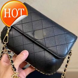 Women's Luxury Designer Shoulder Bags Fashion Texture Cowhide Chain Shoulder Clamshell Envelope Bag Casual High Quality Brand Crossbody Bag Factory Direct Sales