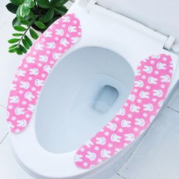Toilet Seat Covers Winter Universal Cover Anti-static Self-adhesive Soft And Comfortable Household Removable Washable Thick Plus Velvet