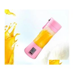 Fruit Vegetable Tools Mini Usb Charge Portable Juicer Kitchen Gadgets Blender Vegetables Fruits Juice Mixing Cup Mti Function Drop Dhizj