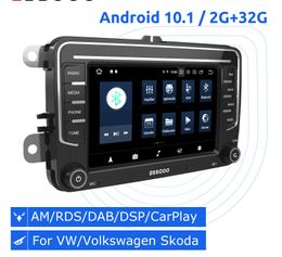 7 inch Car Radio Android 2 Din CarPlay AM RDS DSP Stereo Multimedia Player For Volkswagen Passat B6 Golf Polo Skoda Seat