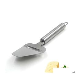 Cheese Tools Durable Cheese Shovel Stainless Steel Home Planer Tool Slivery Color Cheeses Slicer For Kitchen Accessories 3 1Yc E1 Dr Dhvv6