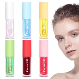 Lip Gloss Fruit Set 6 Flavours Moisturiser Teens Adults Makeup With Oranges Strawberries Cantaloupe Apples