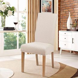 Chair Covers Classic Cover Jacquard Dining Room Elastic Stretch Slipcover For Chairs Home Seat Modern Stool