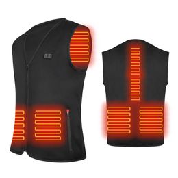 Men's Vests Heated Vest USB Charging Electric Heated Jacket vneck Lightweight vest for Women Men Battery Not Included 221206